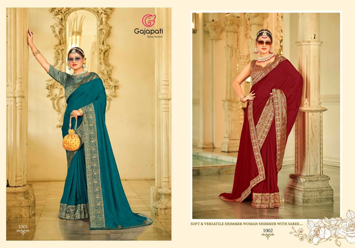 GAJAPATI TANI SILK 1001-1008 1