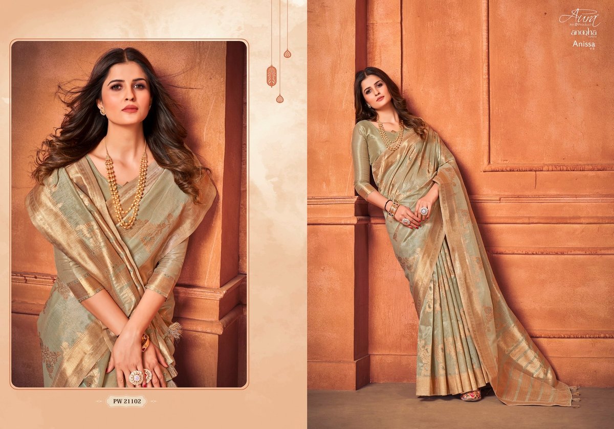 Aura Saree Anissa Vol-5 21101-21106 Series 2