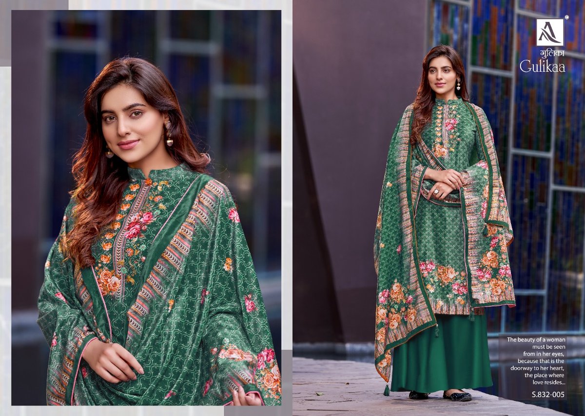 Alok Suits Gulikaa 832-001 to 832-008 Series 5