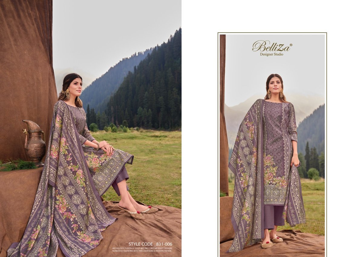 Belliza Designer Khwaab 831-001 to 831-008 Series 6