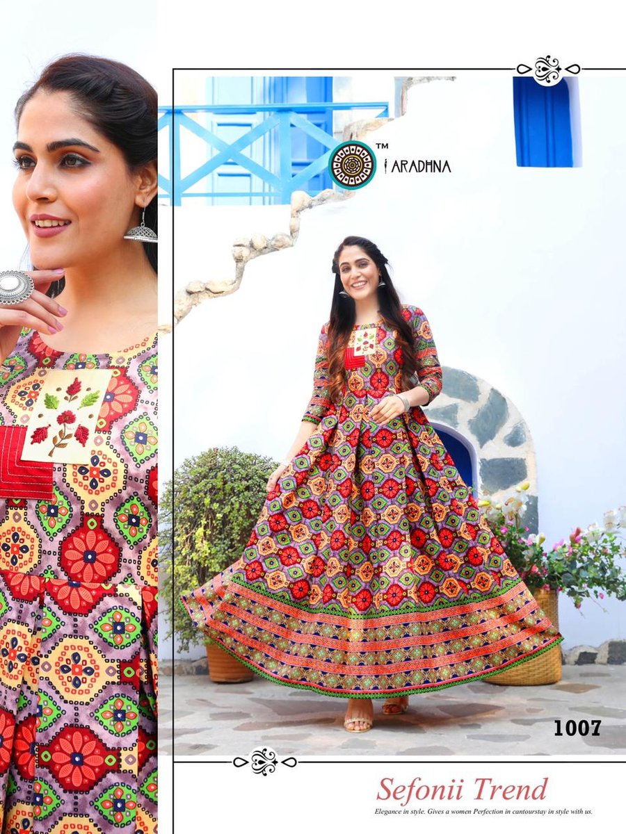Aradhana Fashion Bandhani Vol-1 1001-1010 Series 7