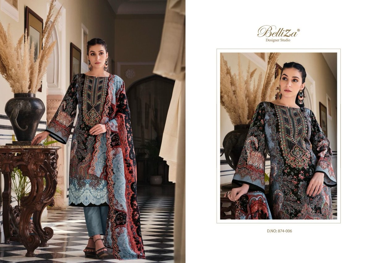 BELLIZA GUZARISH VOL 2  874-001 TO 874-008 SERIES 6