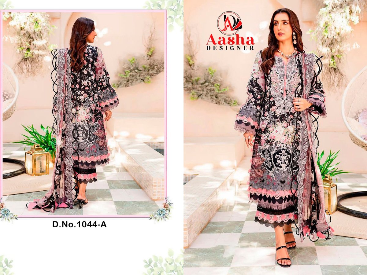 AASHA DESIGNER NEEDLE WONDER VOL-1 1044-A TO 1044-C 1