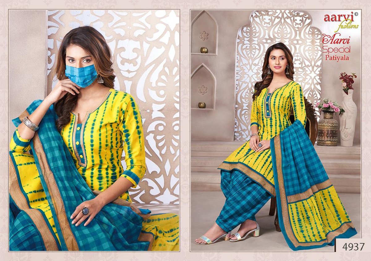 Aarvi Fashion Aarvi Special Patiyala Vol-14 4931-4942 Series 7