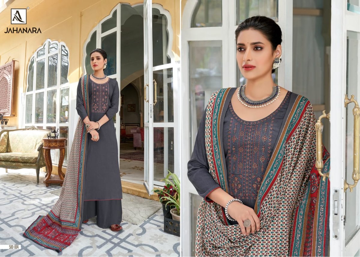 Alok Suits Jahanara 580-001 to 580-010 Series 4