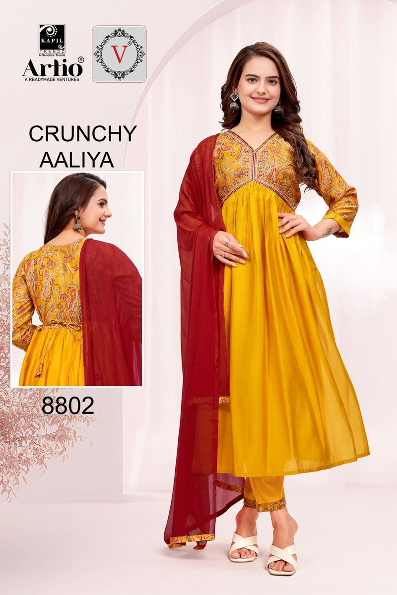 KAPIL TRENDZ VEDA CRUNCHY AALIA 8801 TO 8809 2