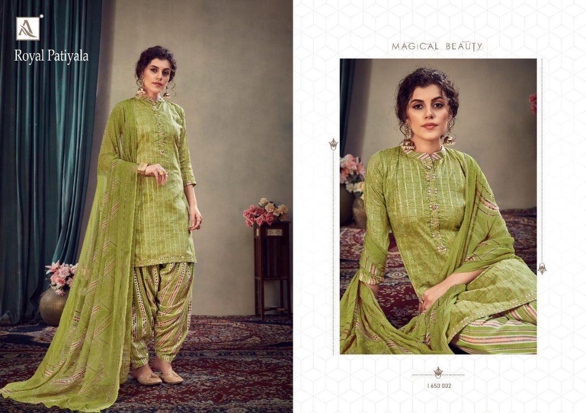 Alok Suit Royal Patiyala 650-001-650-010 Series 2