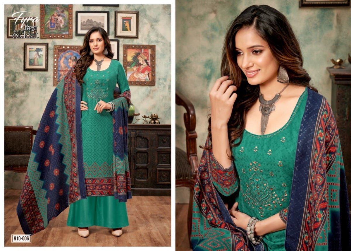 Alok Suits Fyra Siddat 910-001 to 910-010 Series 6