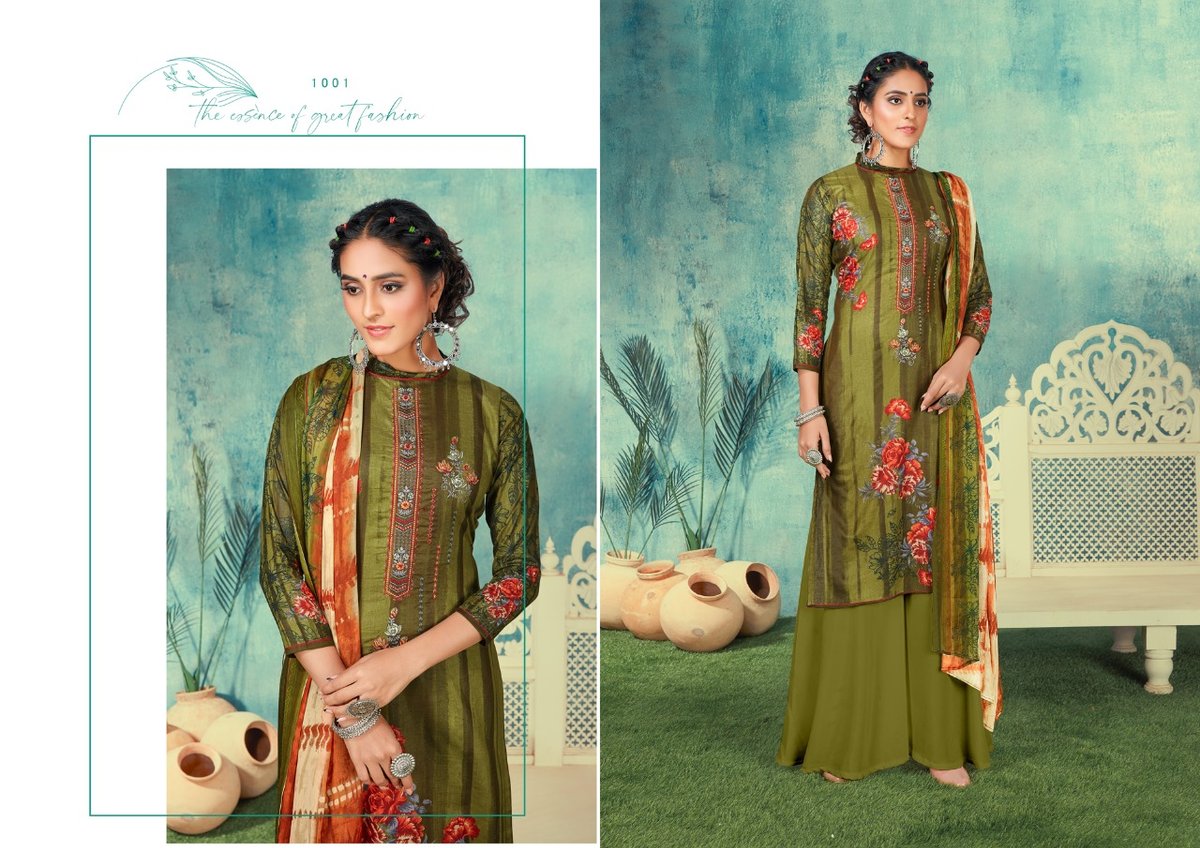 Anita Silk Mills Kaashvi 1001-1008 Series 1