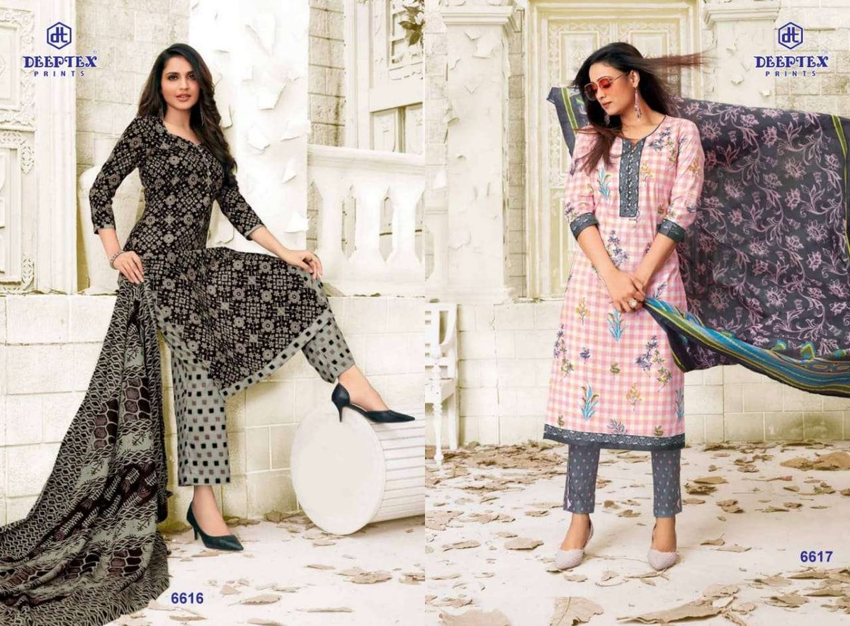 Deeptex Prints Miss India Vol-66 6601-6626 Series 9