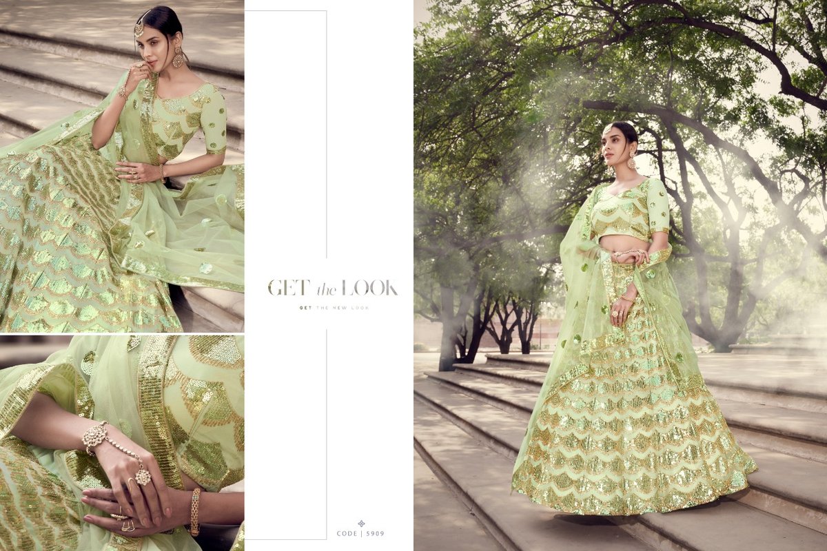 Arya Designer Khwaab Vol-2 5901-5909 Series 9