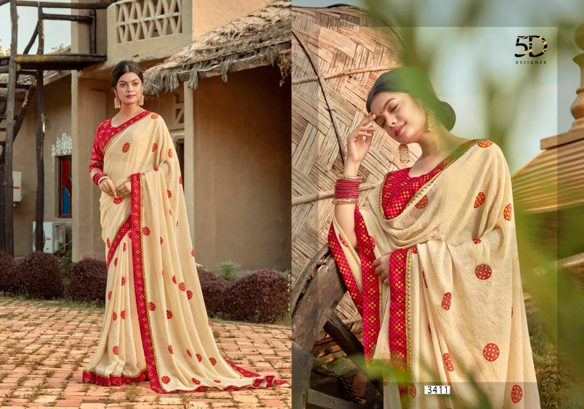 5D Designer Rasam 3411-3418 Series 1