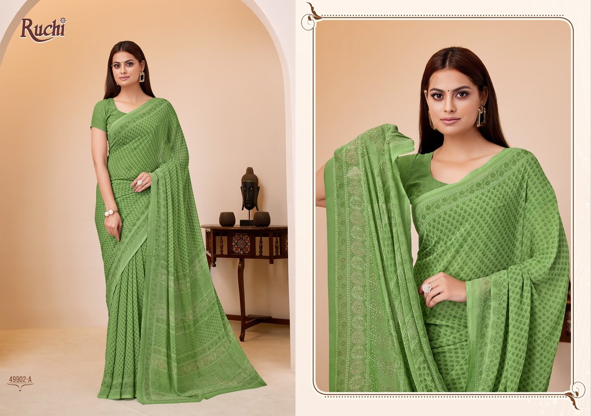 RUCHI SAREE RAGAA GEORGETTE 8