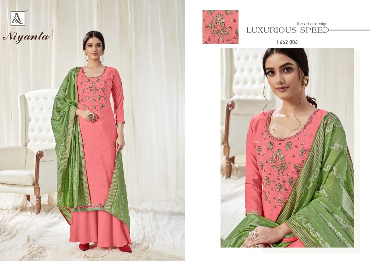 Alok Suits Niyanta 662-001-662-008 Series 6