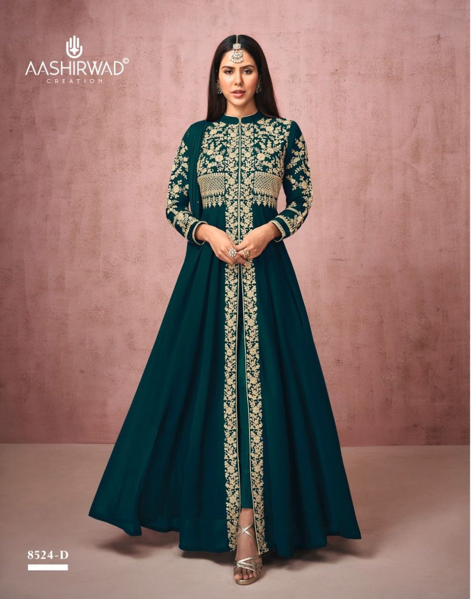 Aashirwad Creation Sonam 8524 Colors 4