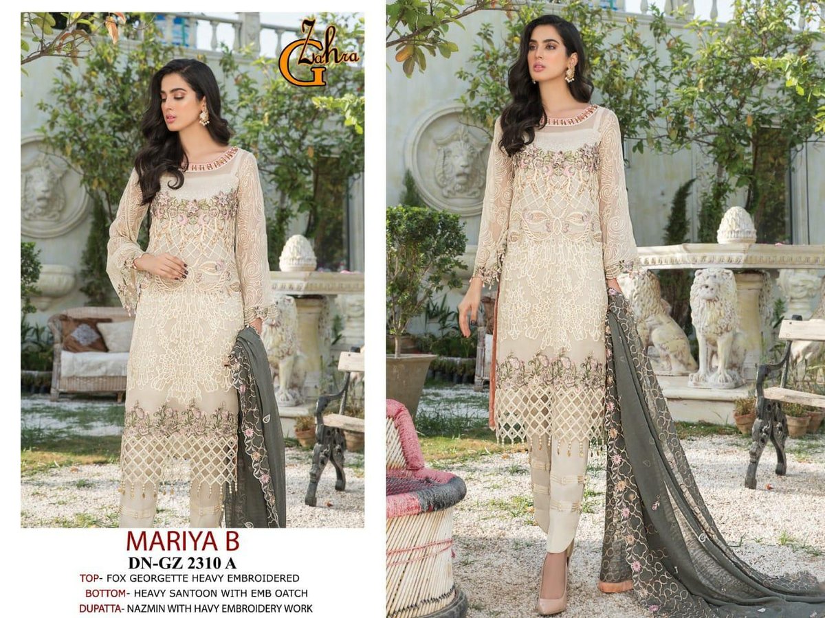 G Zahra Mariya B GZ 2310 Colors 1