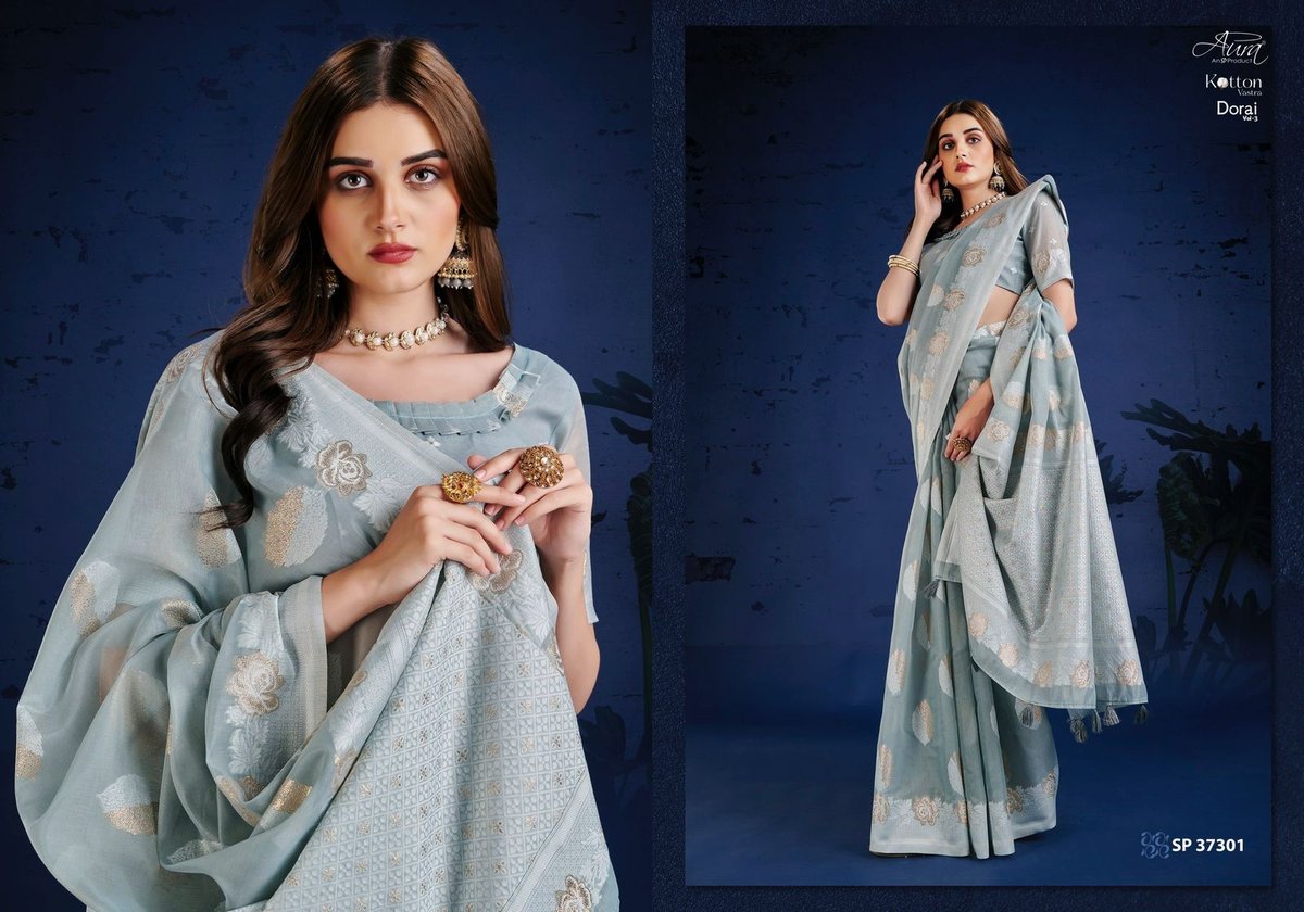 Aura Saree Dorai Vol-3 37301-37306 Series 1