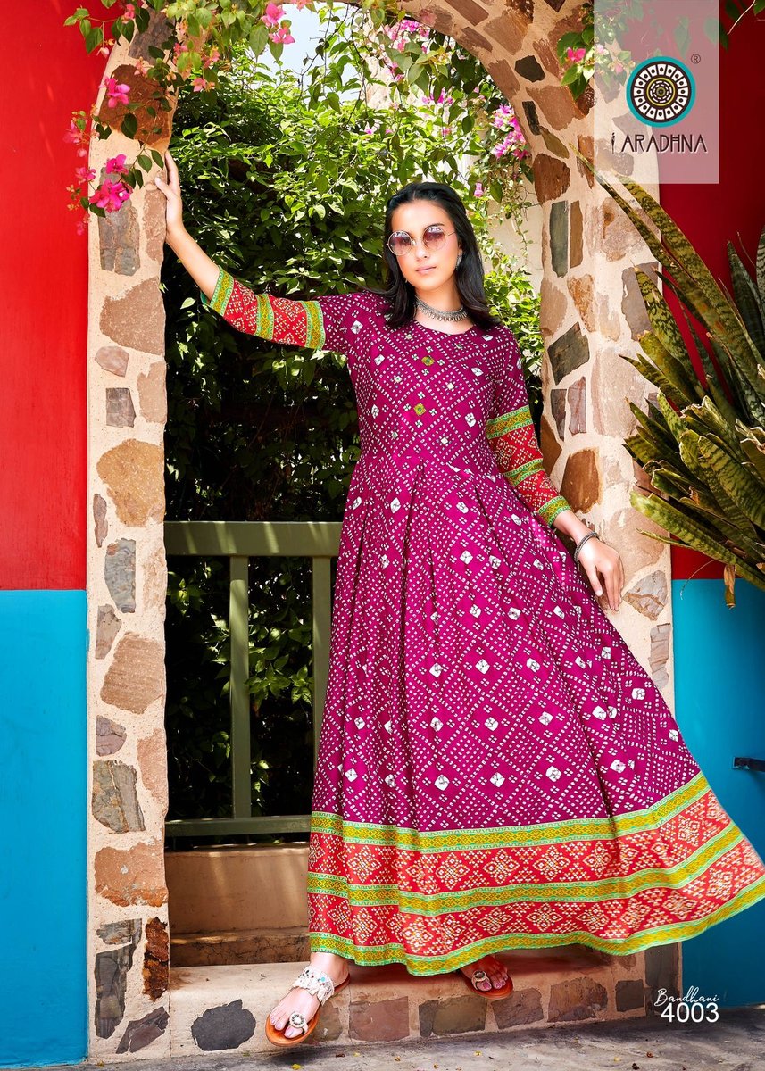 Aradhna Fashion Bandhani Vol-4 4001-4012 Series 3