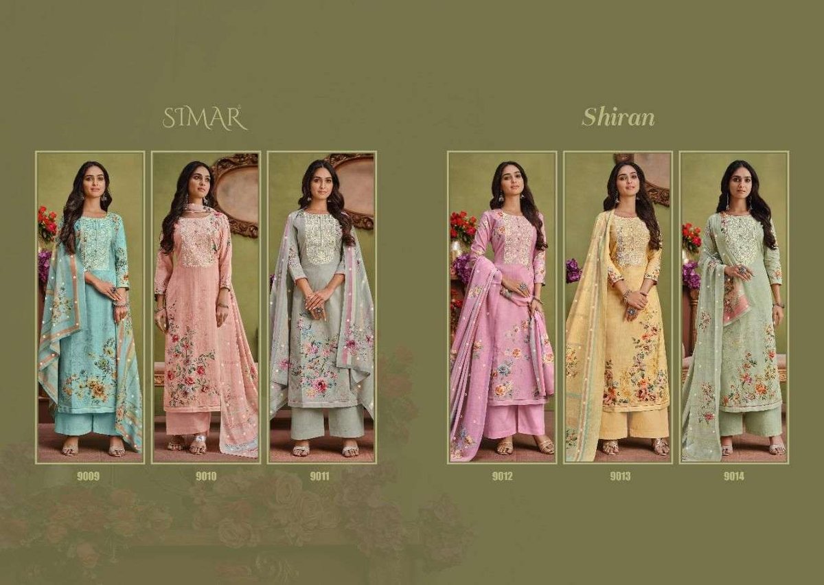 Glossy Simar Shiran 9009-9014 Series 7