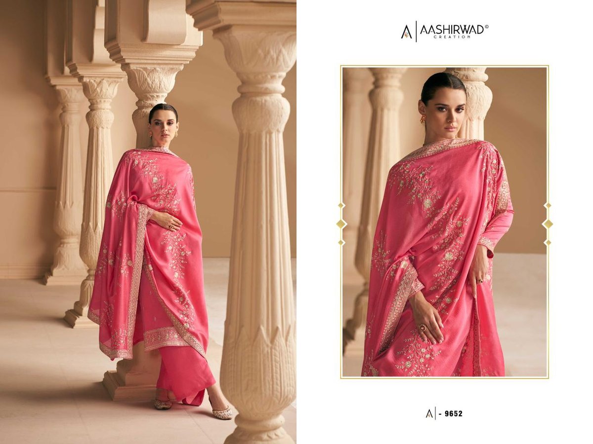 Aashirwad Creation Falak 9650-9654 Series 3