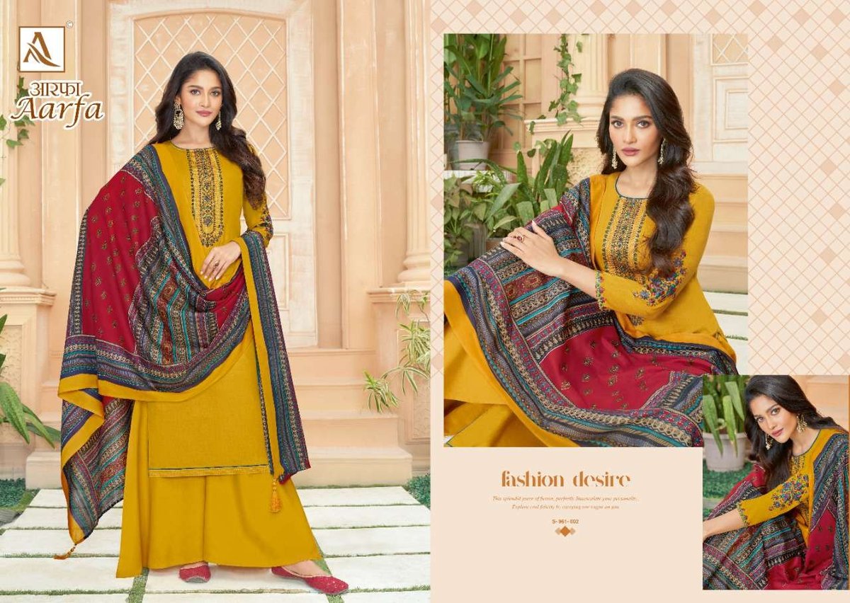 Alok Suits Aarfa 961-001 to 961-008 Series 2