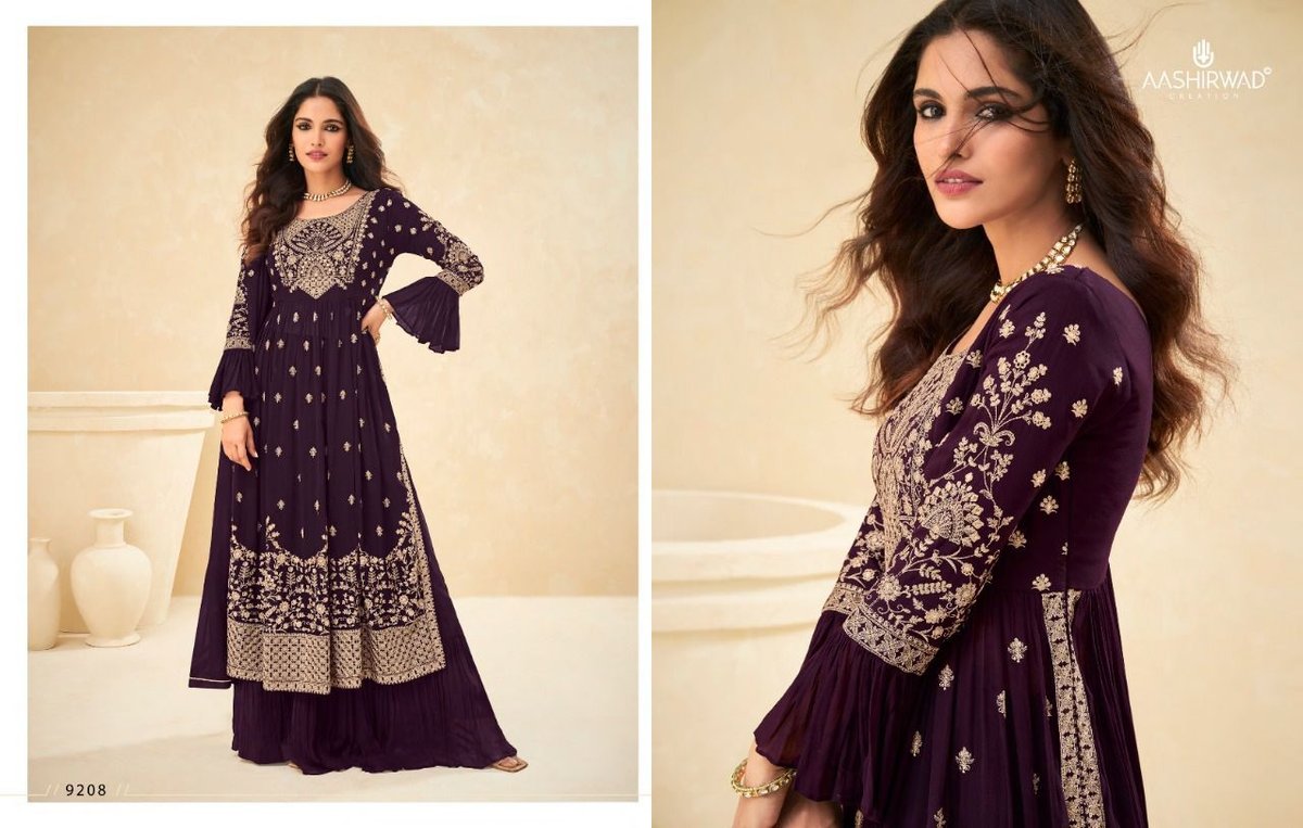 Aashirwad Creation Limelight 9204-9208 Series 5
