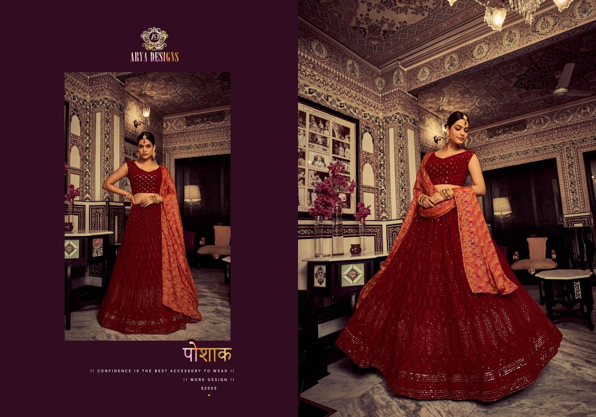Arya Designs Poshak Vol-5 52001-52005 Series 5