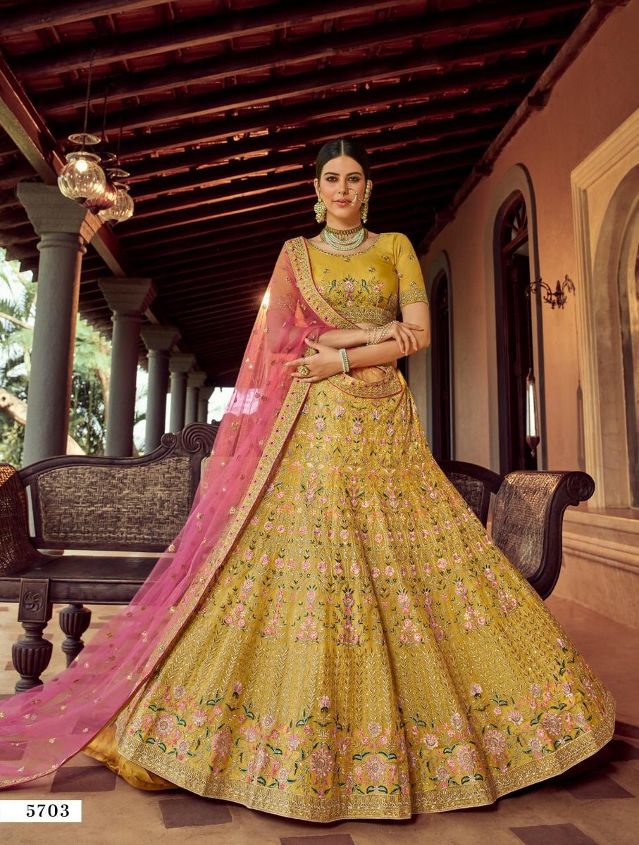 Arya Designer Lehenga Vastrey Vol-3 5701-5708 Series 3