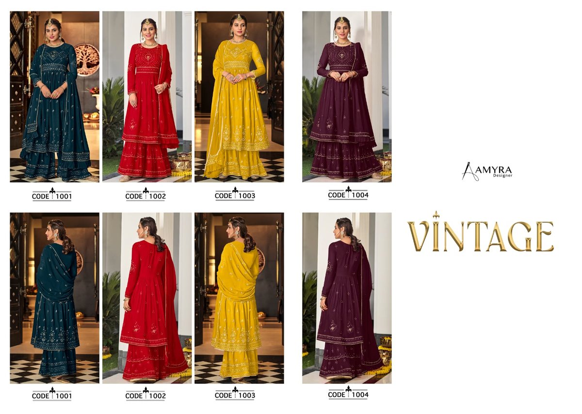 Amyra Designer Vintage 1001-1004 Series 5