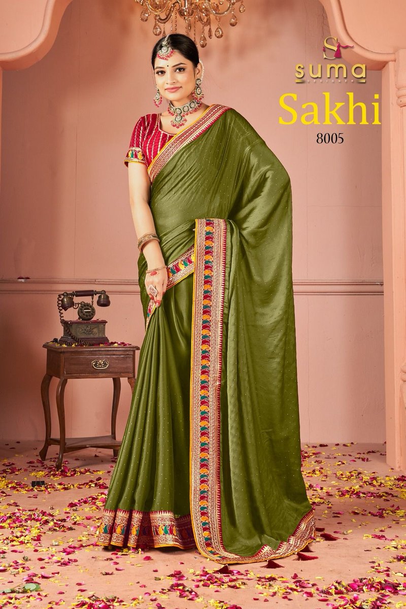 SUMA DESIGNER SAKHI 8001 TO 8009 SERIES 5