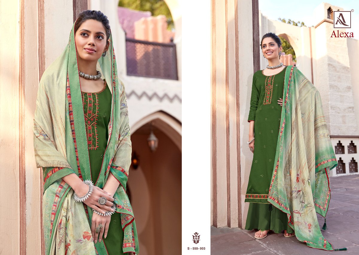 Alok Suits Alexa 550-001 to 550-010 Series 3