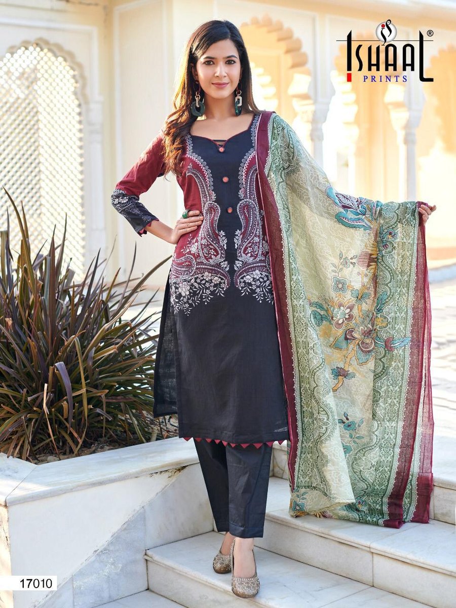 Ishaal Prints Gulmohar Vol-17 17001-17010 Series 10