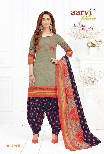 Aarvi Fashion Indian Patiyala Vol-1 4961-4972 Series 9