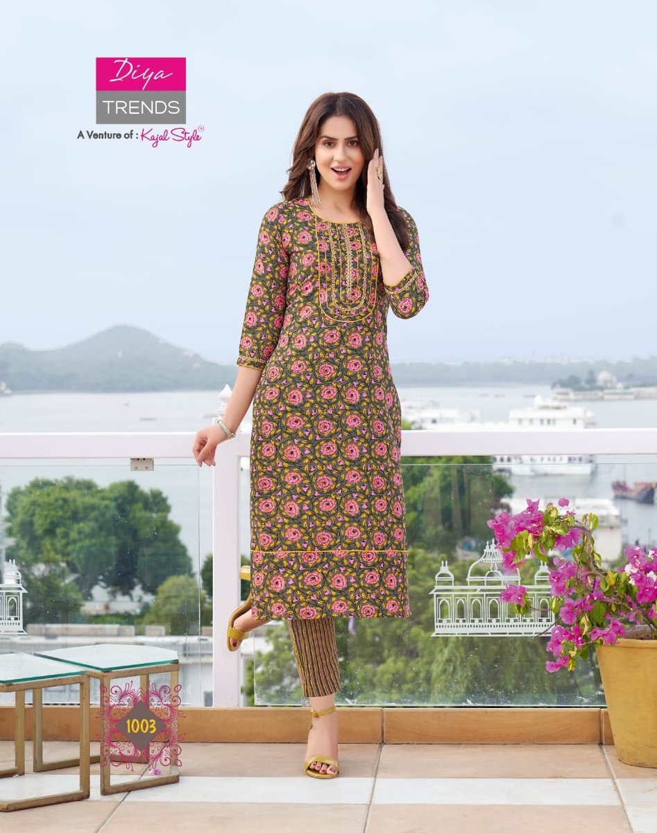 Diya Trendz Cotton Candy Vol-1 1001-1014 Series 3