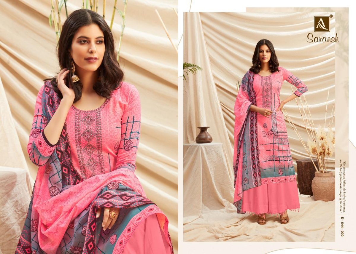 Alok Suits Saransh 544-001 to 544-010 Series 2