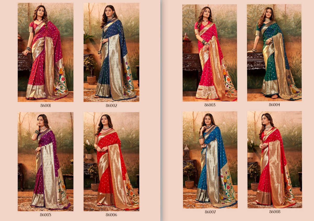 Rajpath Pavitra Paithani 86001-86008 Series 9