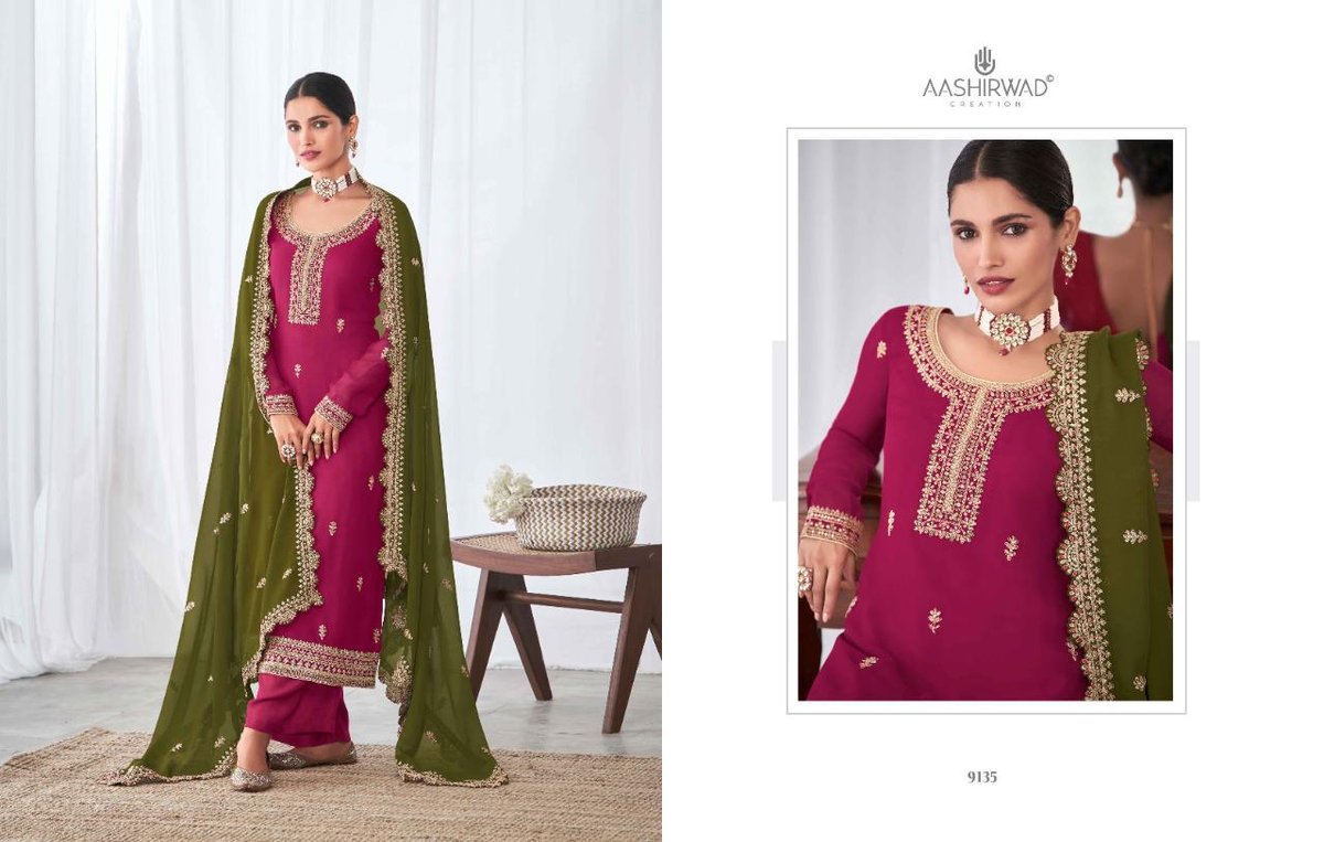 Aashirwad Creation Jasmit 9132-9137 Series 4