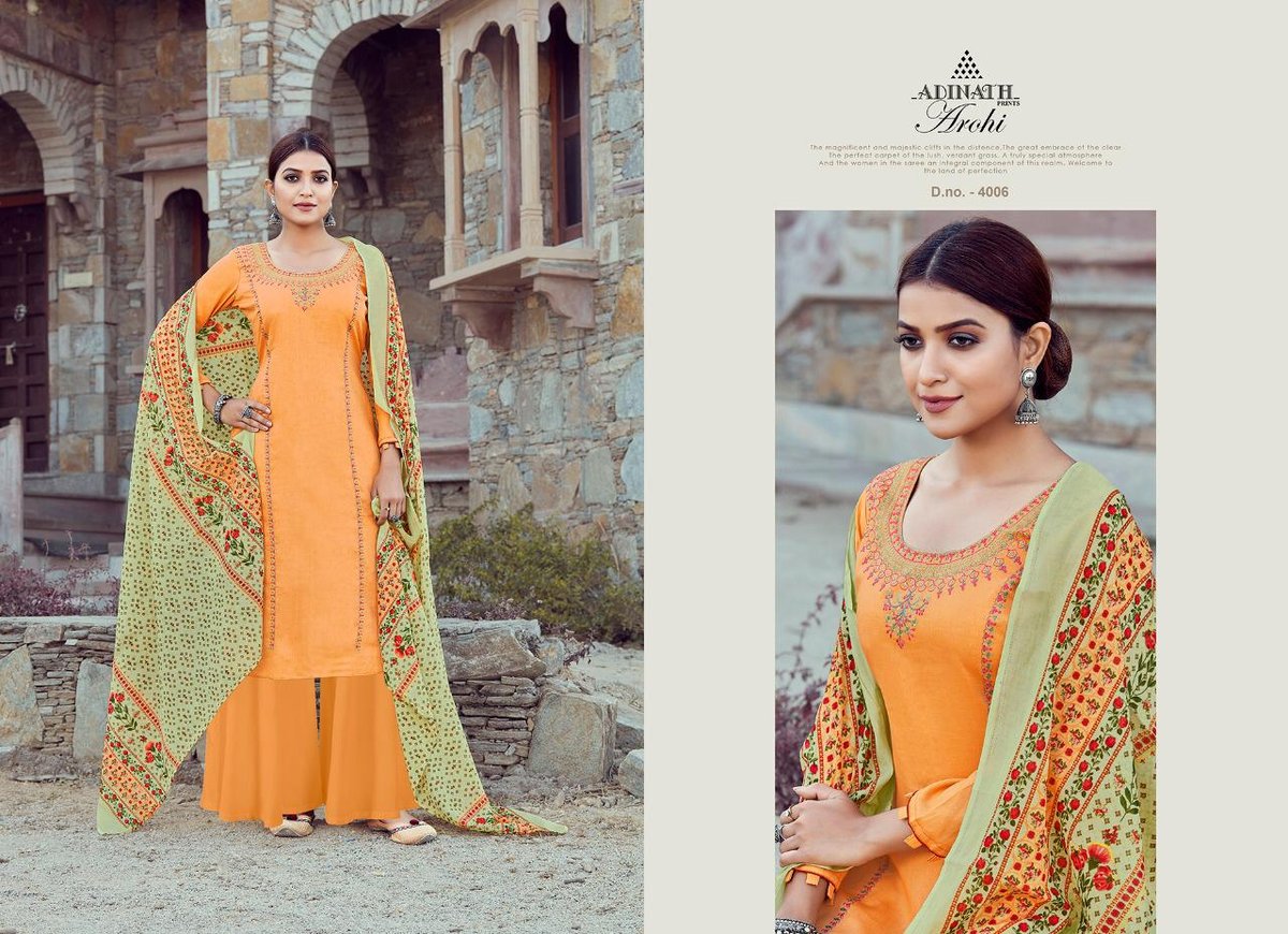 Adinath Prints Aarohi 4001-4007 Series 6