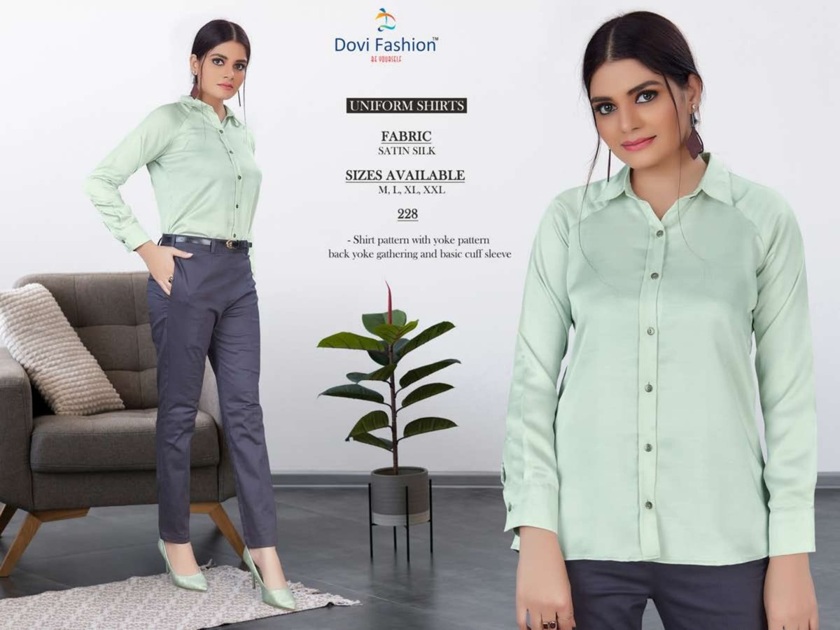 Dovi Fashion Uniform Shirts 220-230 Series 7