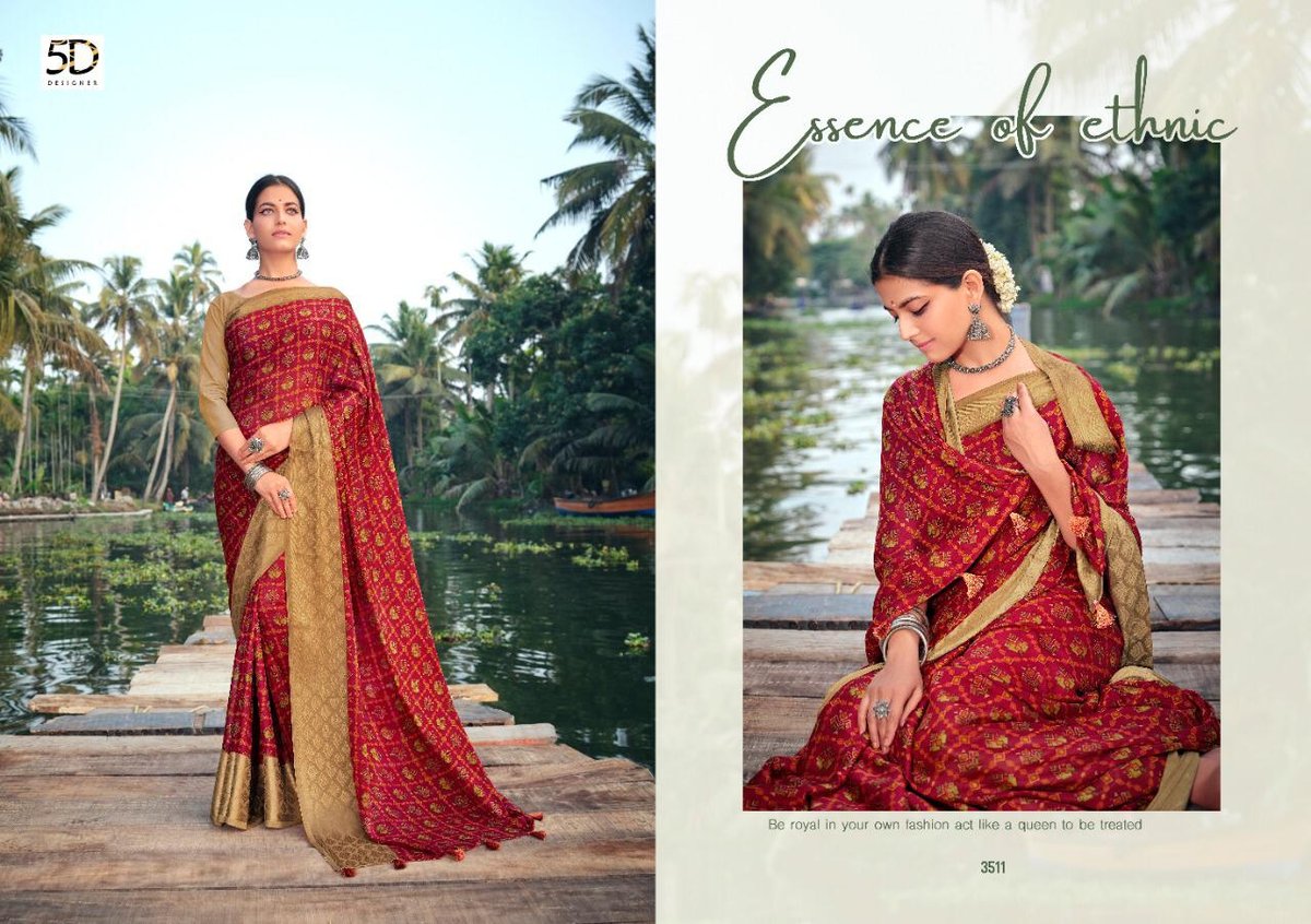 5D Designer Karishma 3511-3518 Series 1