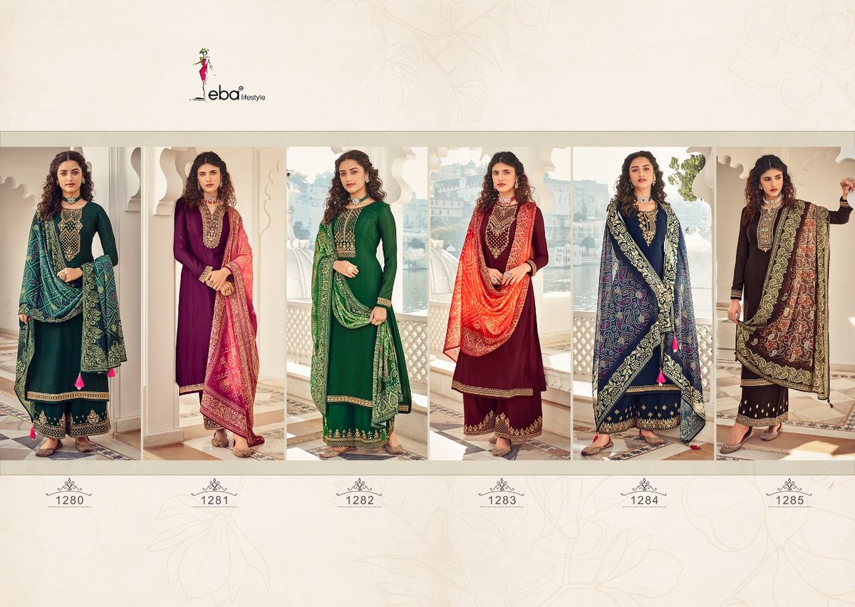 Eba Lifestyle Rang Bandhej 1280-1285 Series 7