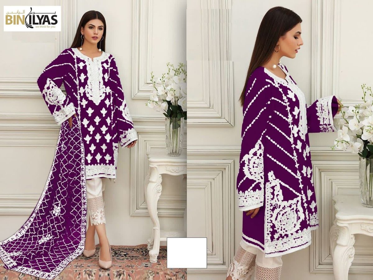 Binilyas Premium Lawn Collection 7773 Colors 3