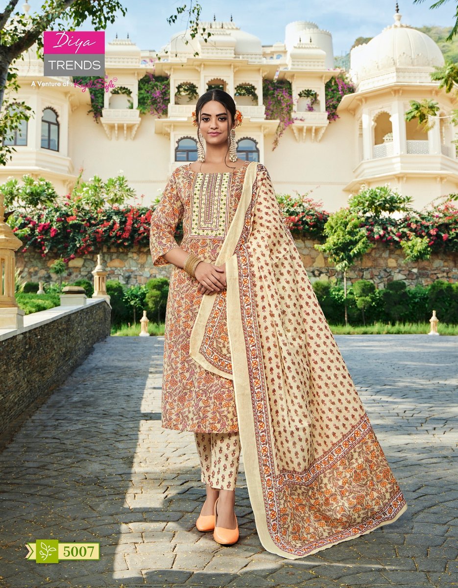 Diya Trends Odhani Vol-5 5001-5010 Series 7