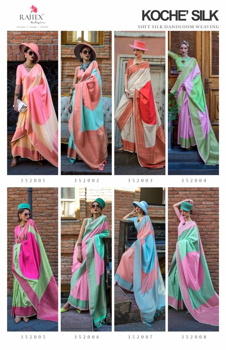 RAJTEX KOCHE SILK 352001 TO 352008 9