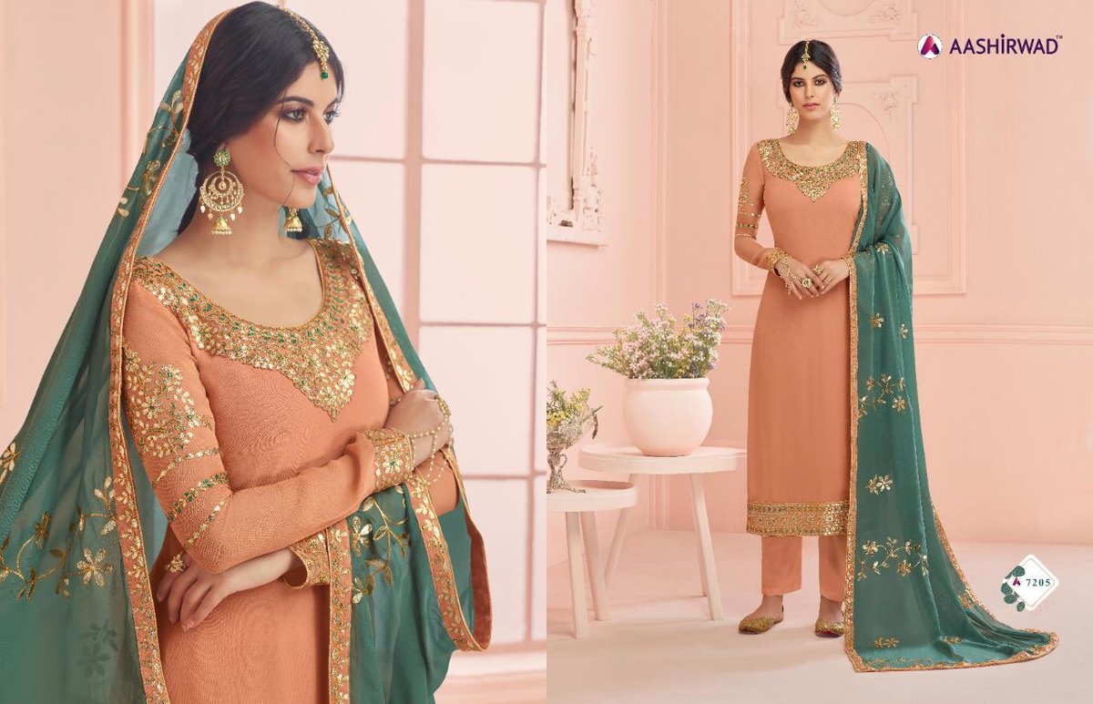 Aashirwad Creation Gulkand Mehar 7203-7208 Series 3