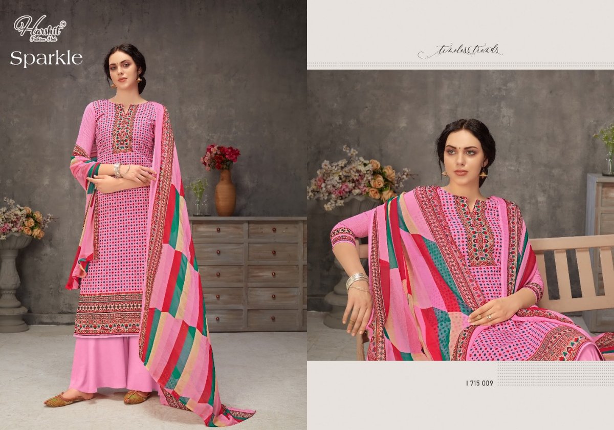Harshit Fashion Sparkle 1715-001 to 1715-010 Series 9