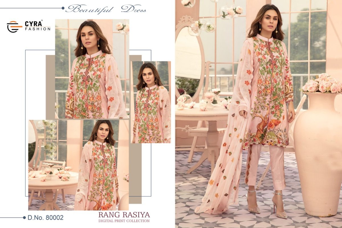 Cyra Fashion Rang Rasiya 80001-80002 Series 2