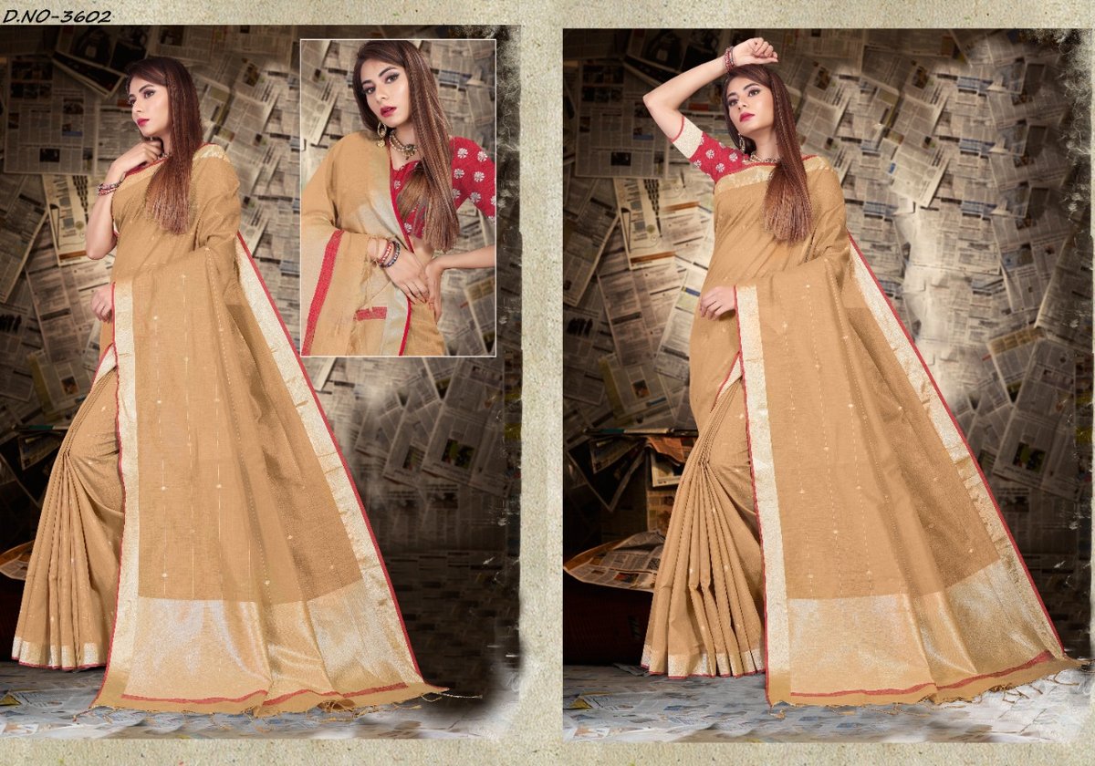 Isha Beautyful Linen Silk 3601-3609 Series 2