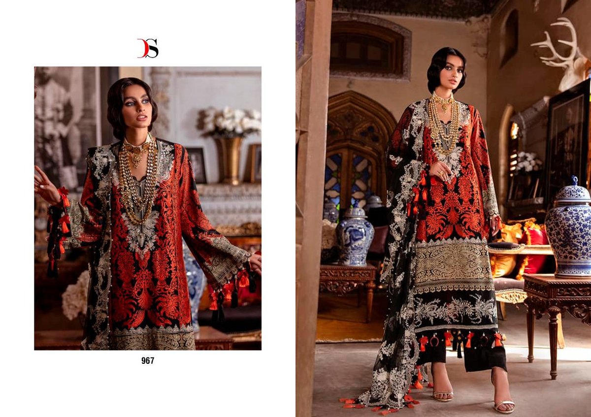 Deepsy Suits Sana Safinaz Lawn Vol-21 961-968 Series 7