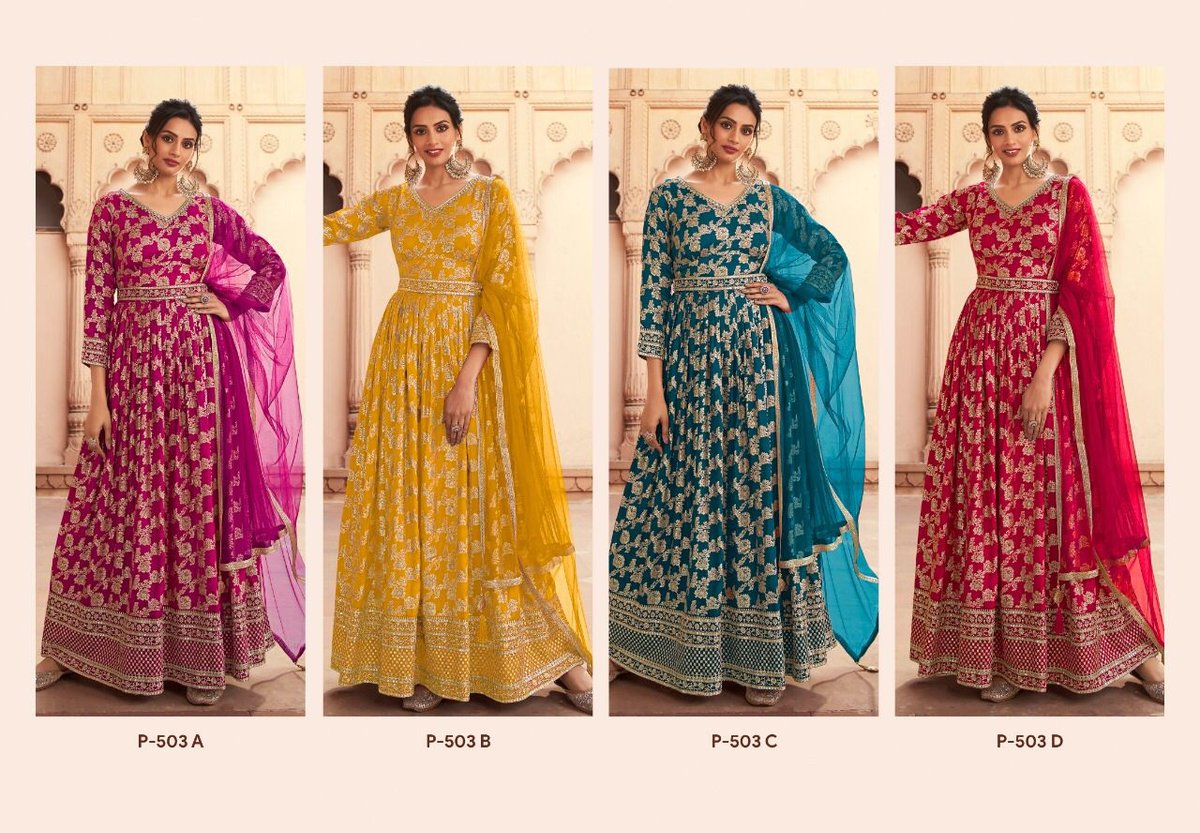 LT Fabric Nitya P-503 Colors 5